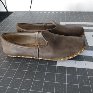 Sabah leather slip on shoes 38